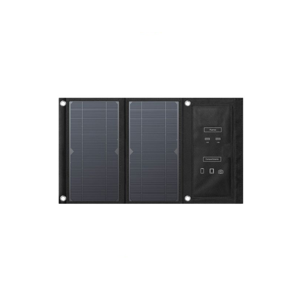 Cargador Solar Portátil De 15 W Panel Solar Steren